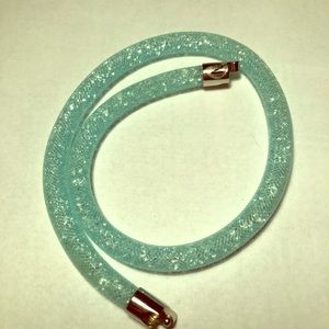 Swarovski Crystal Dust Double Bracelet or Choker